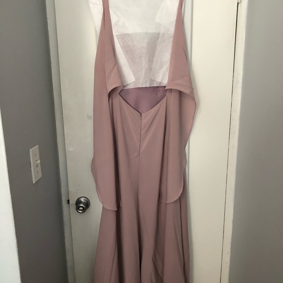 Jenny Yoo Delaney Bridesmaid Dress in Sweet Pea - Picture 5 of 8